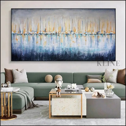 Distant Shores - Hand Painting