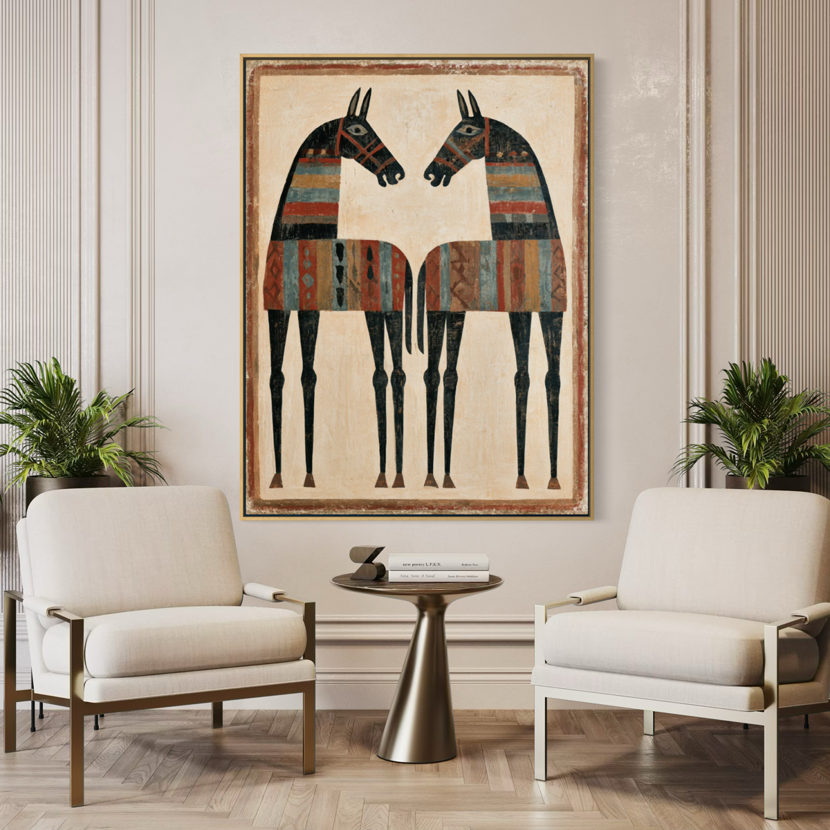Kindred Spirits - Hand Painting Vintage Collection