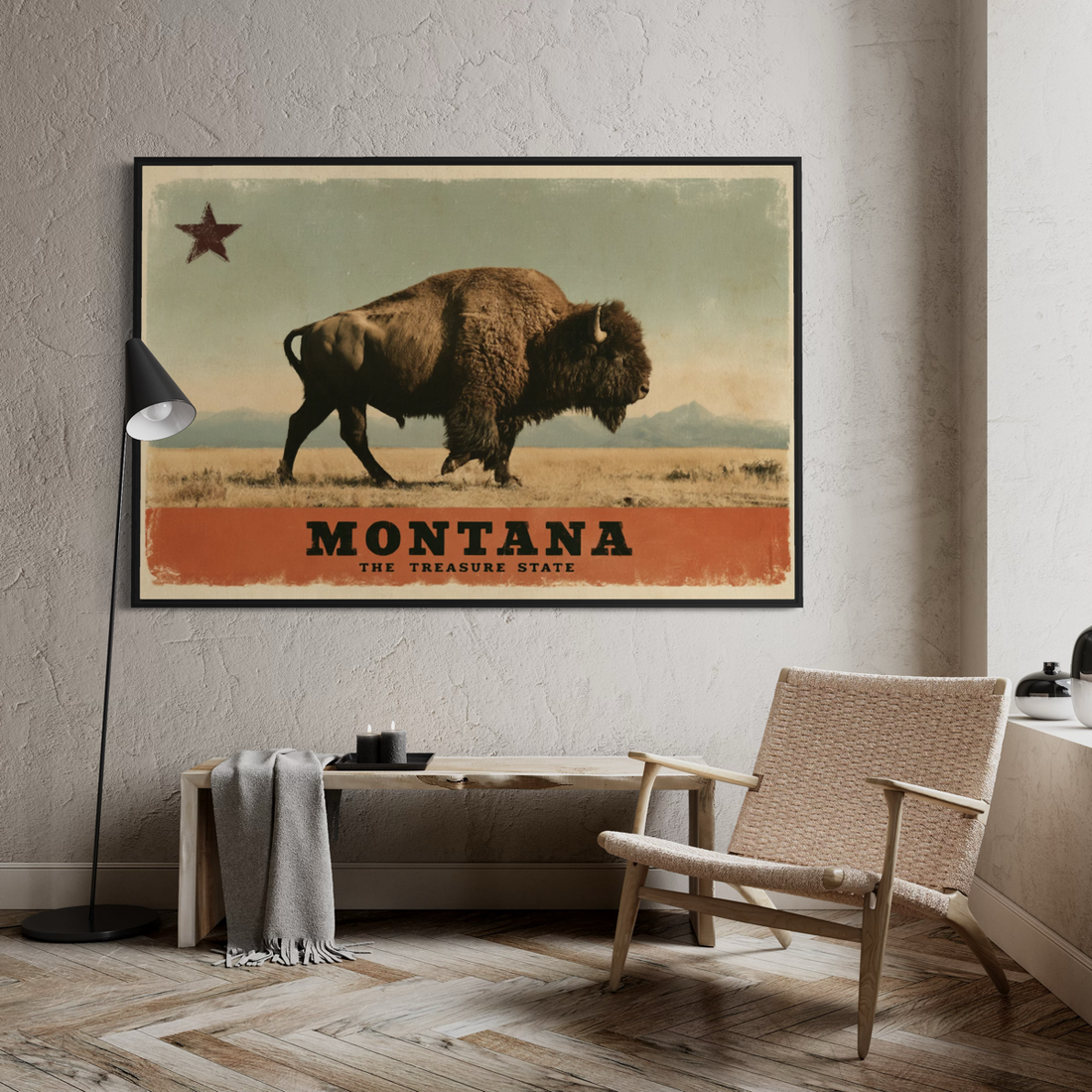 Montana Wild - Hand Painting