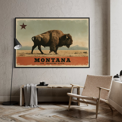 Montana Wild - Hand Painting