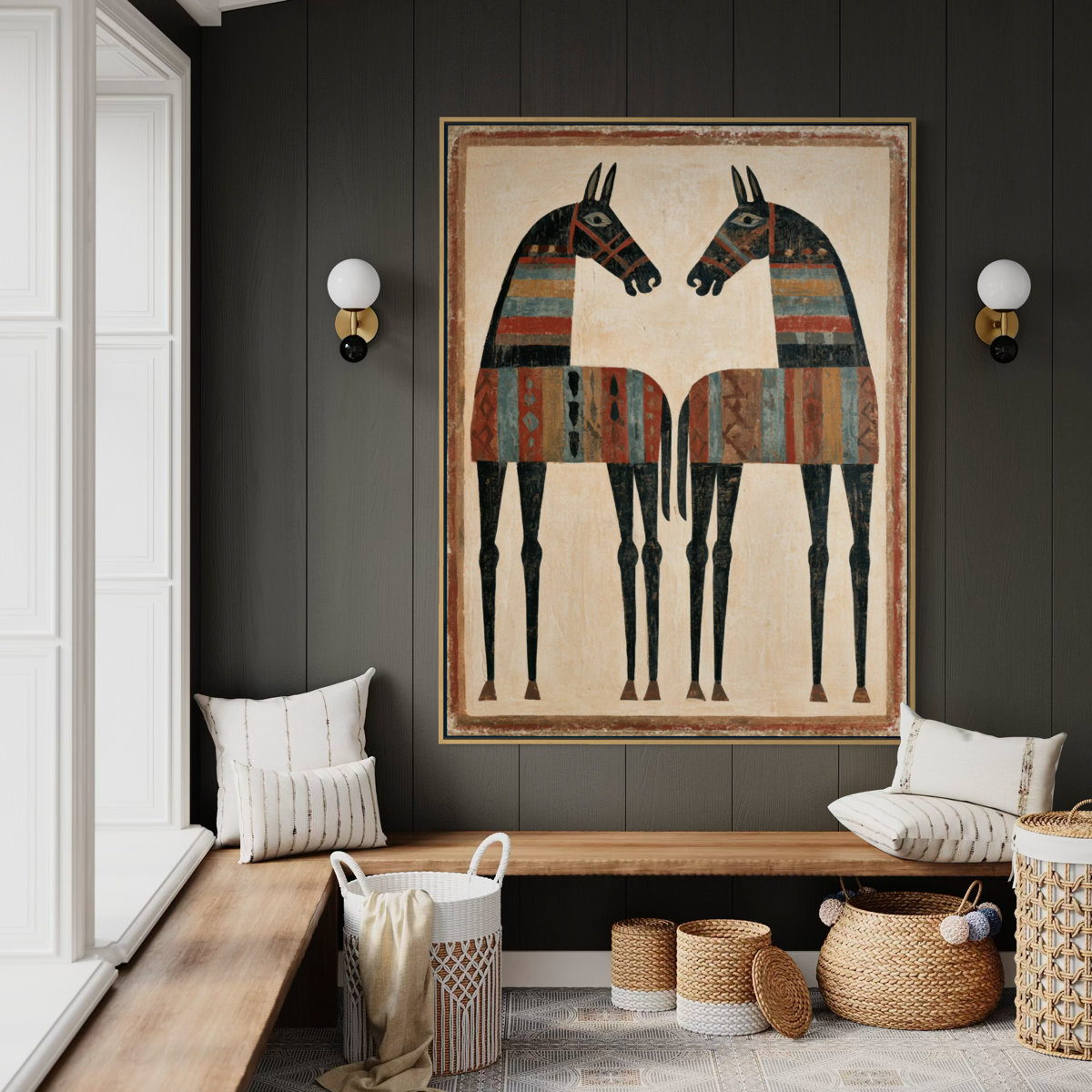 Kindred Spirits - Hand Painting Vintage Collection