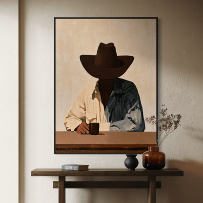 The Midnight Cowboy - Hand Painting