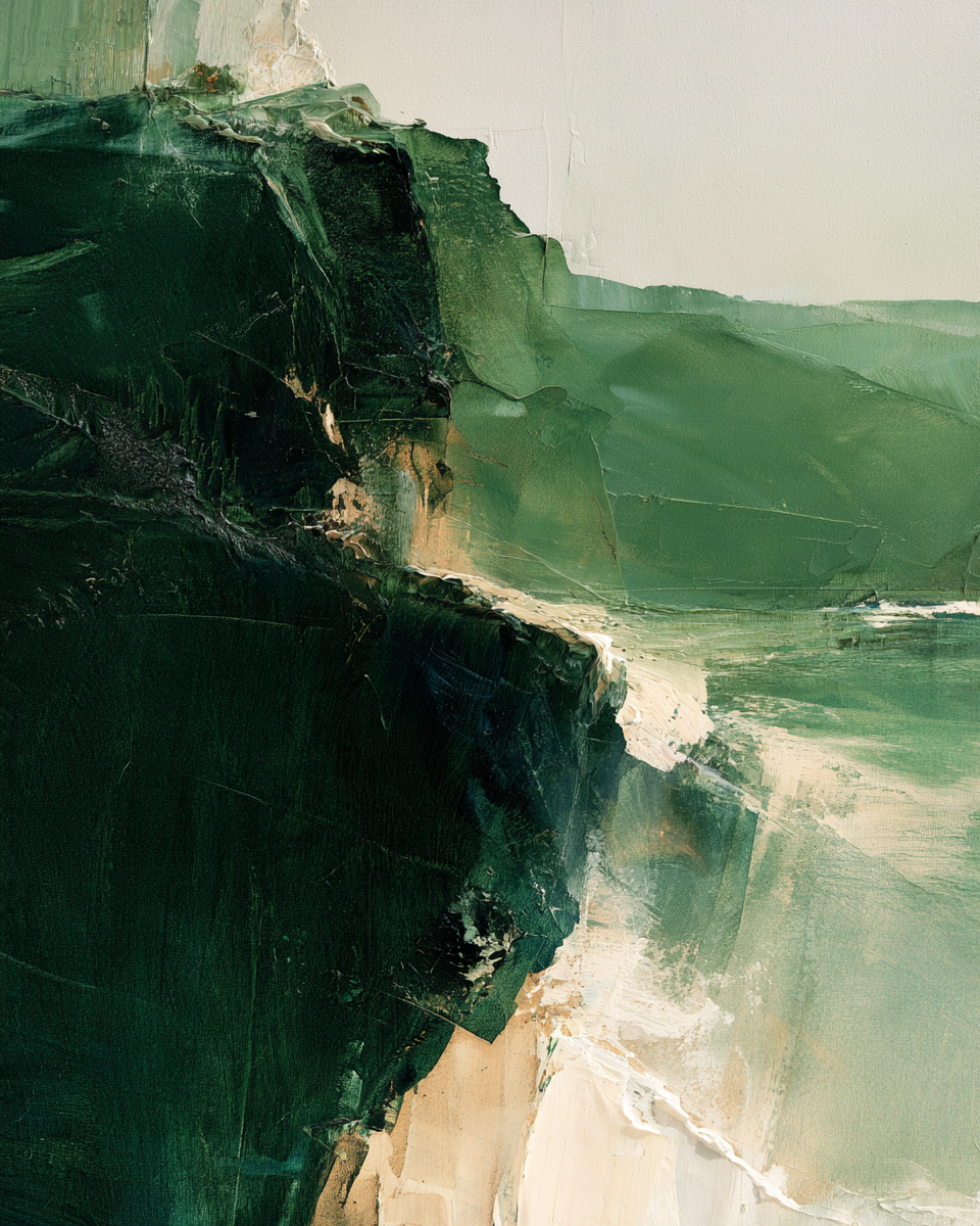Thresholds of Texture Art mural vert