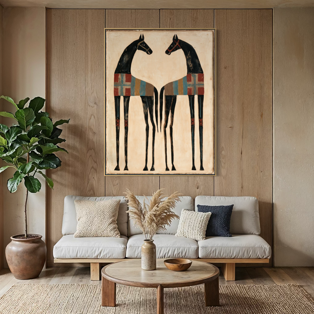 The Painted Pair - Hand Painting