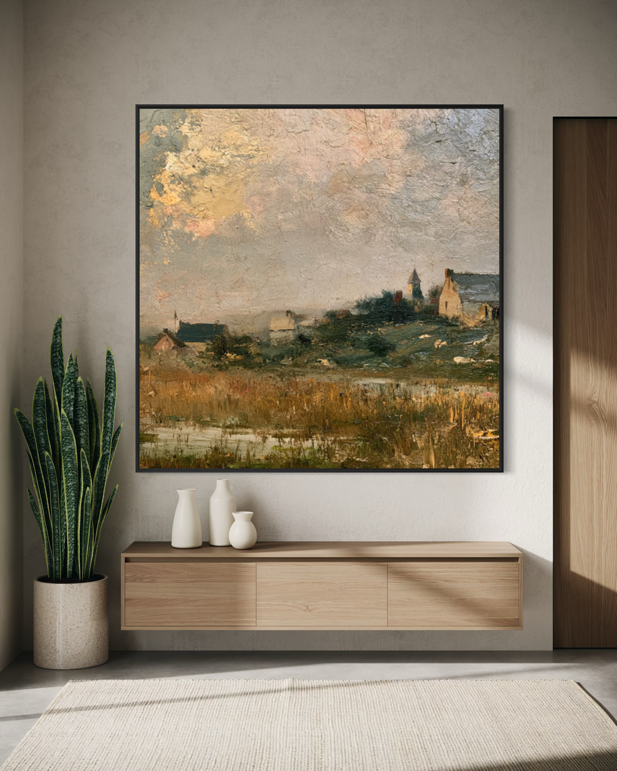 Where Time Stands Still - Hand Painting