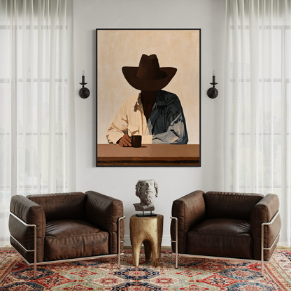 The Midnight Cowboy - Hand Painting