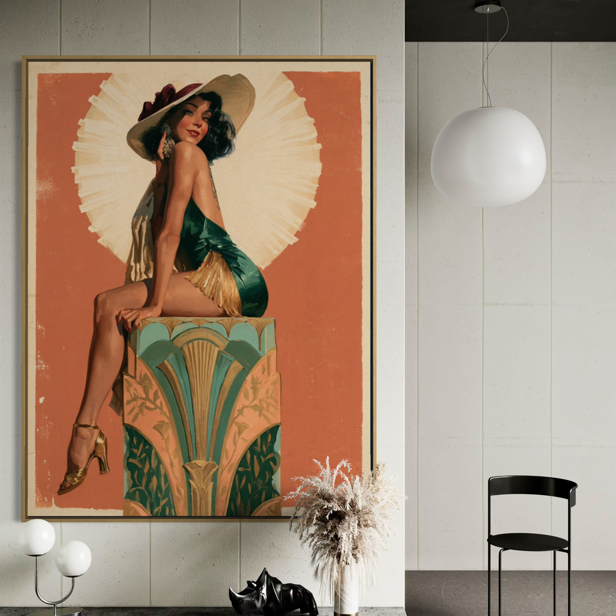 Aloha, Darling - Hand Painting Vintage Collection