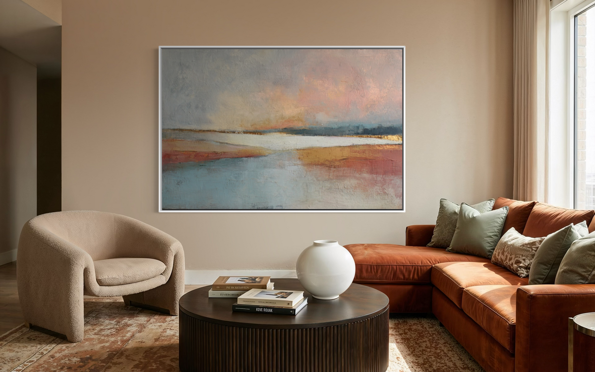 Ethereal Shore Canvas Wall Art