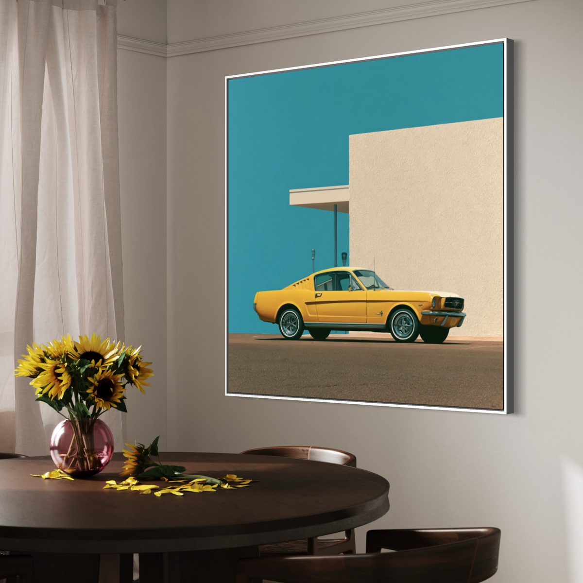 Mustang Sally - Hand Painting Vintage Collection