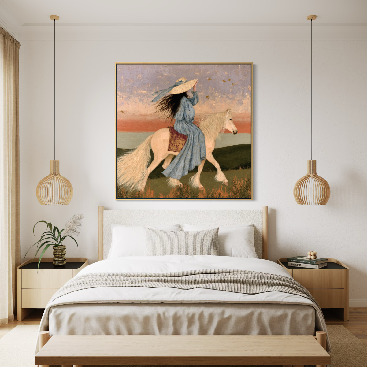 Somewhere Out West - Hand Painting