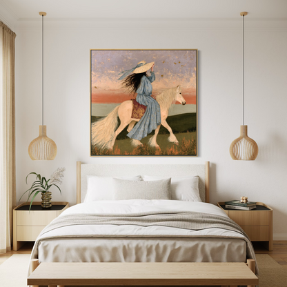 Somewhere Out West - Hand Painting