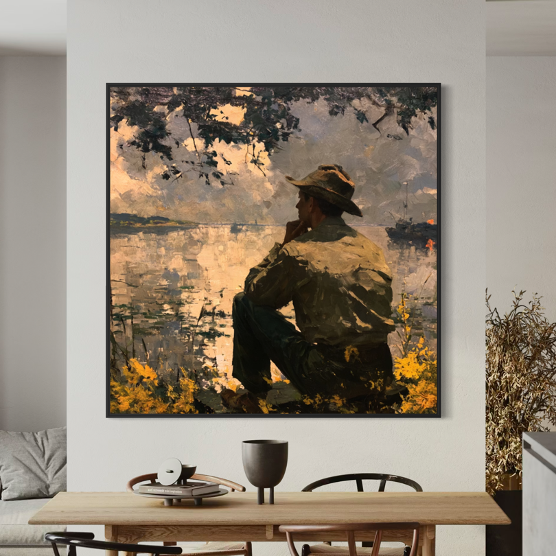 Gone Fishin’ - Hand Painting