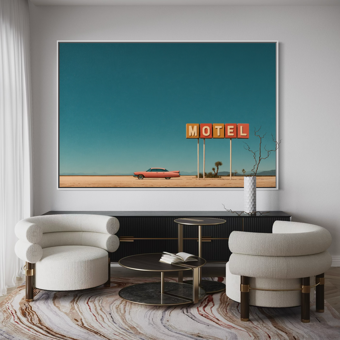 Heartbreak Hotel - Hand Painting
