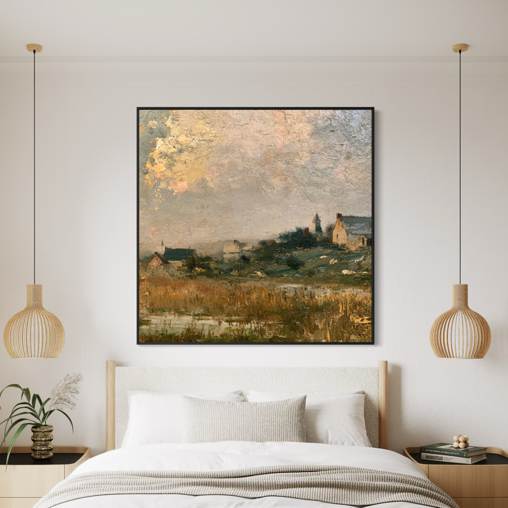 Where Time Stands Still - Hand Painting