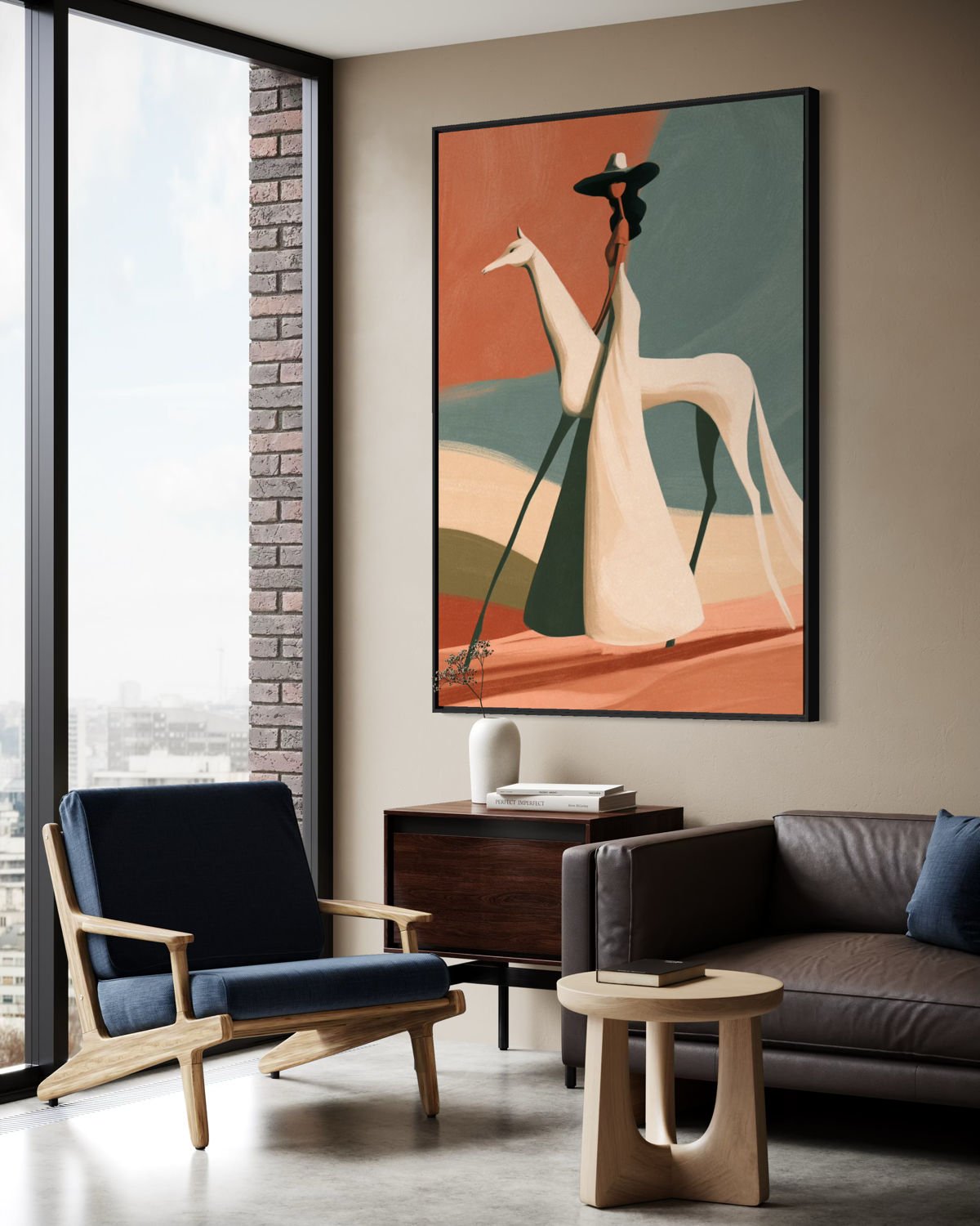 The Wild and the Graceful - Hand Painting Vintage Collection
