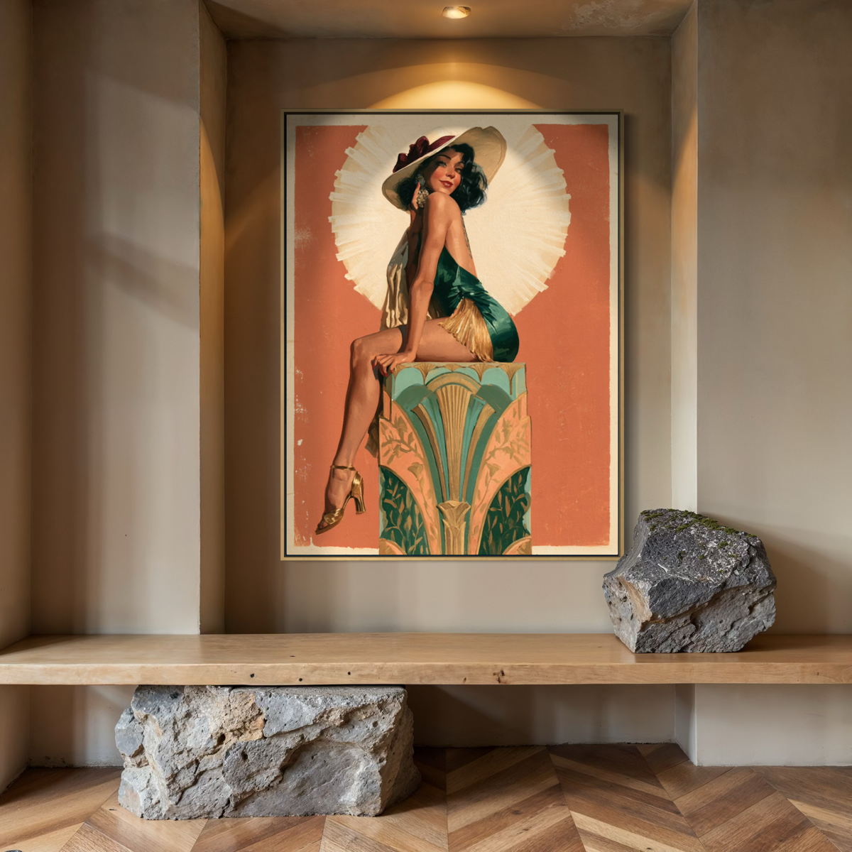 Aloha, Darling - Hand Painting Vintage Collection