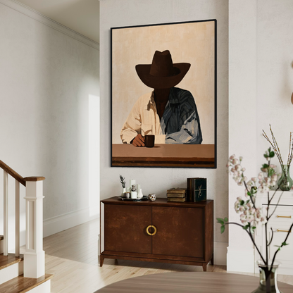 The Midnight Cowboy - Hand Painting
