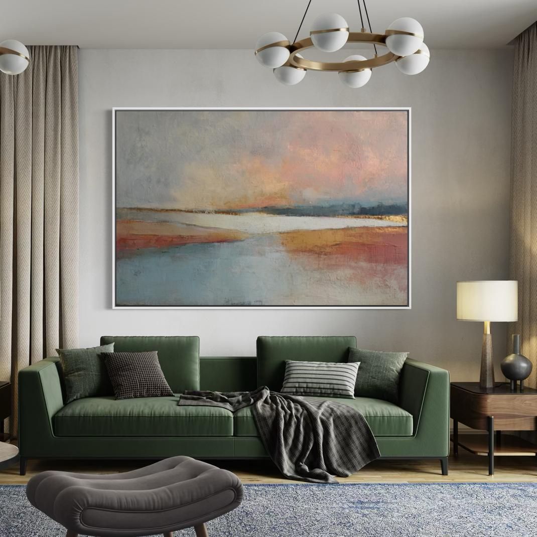 Ethereal Shore Canvas Wall Art