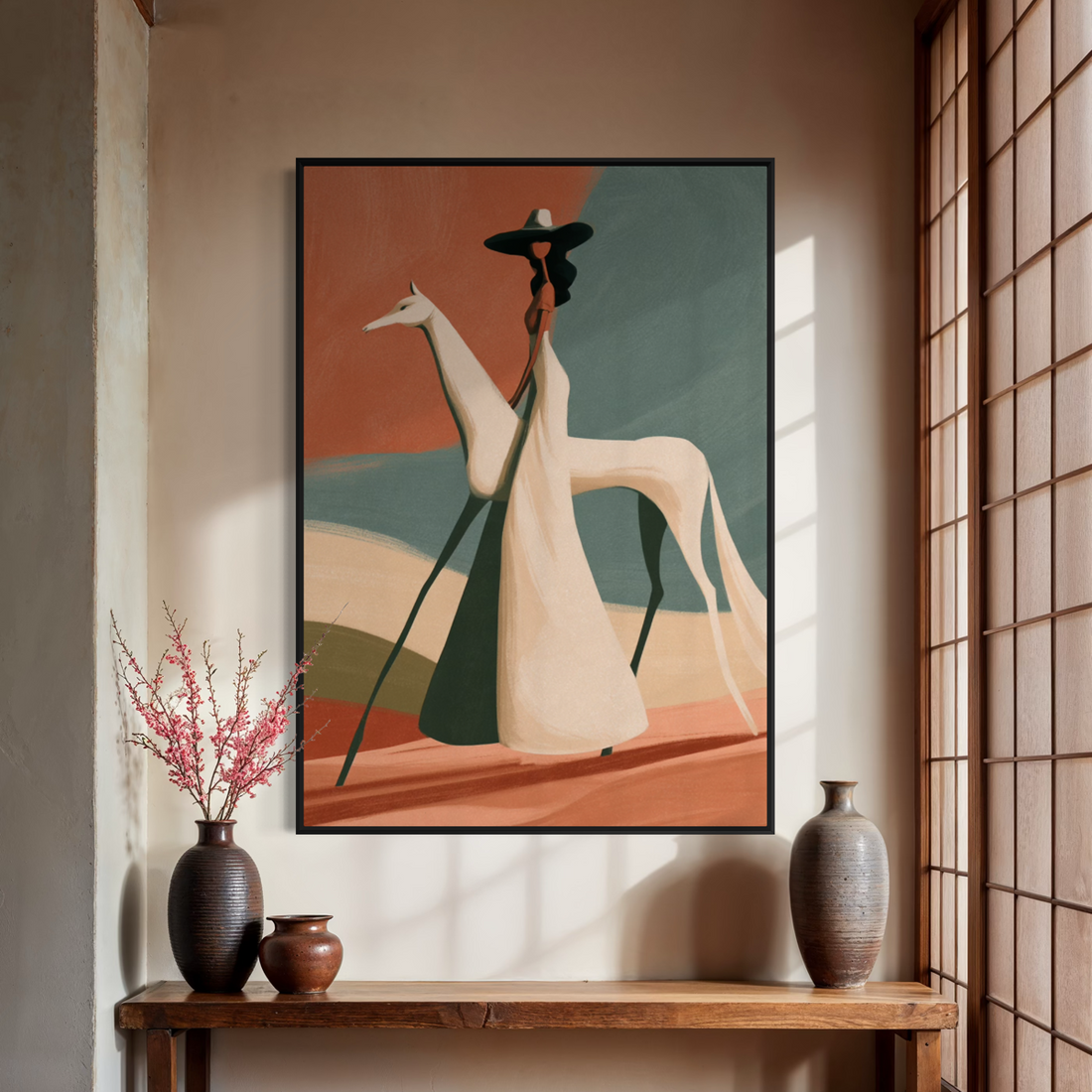 The Wild and the Graceful - Hand Painting