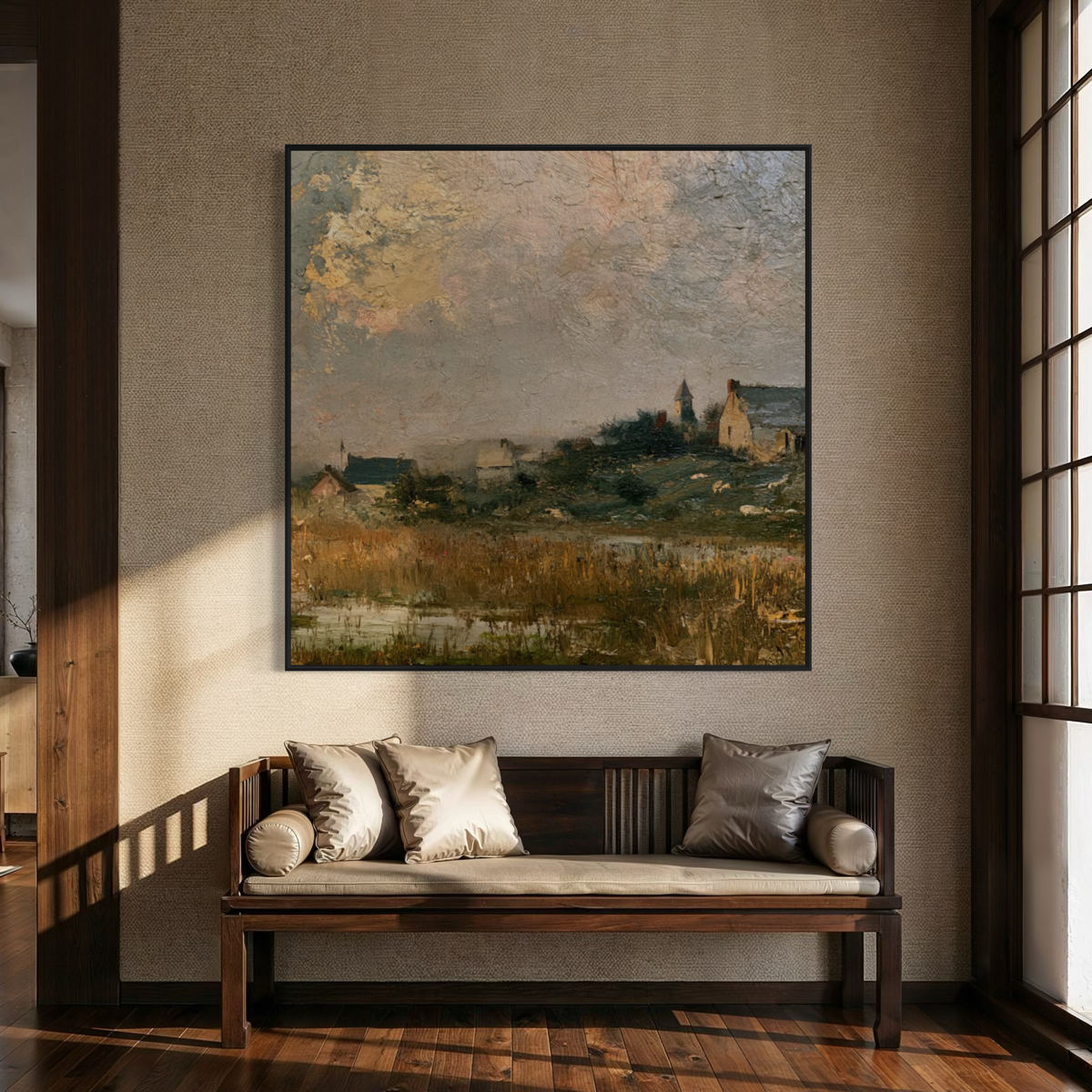 Where Time Stands Still - Hand Painting