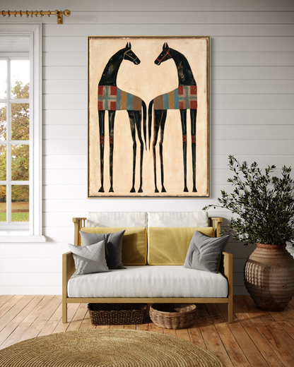 The Painted Pair - Hand Painting
