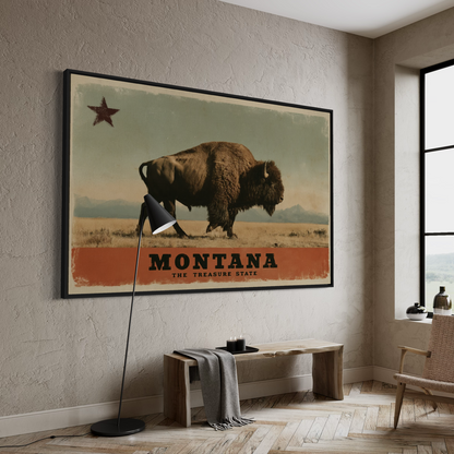 Montana Wild - Hand Painting