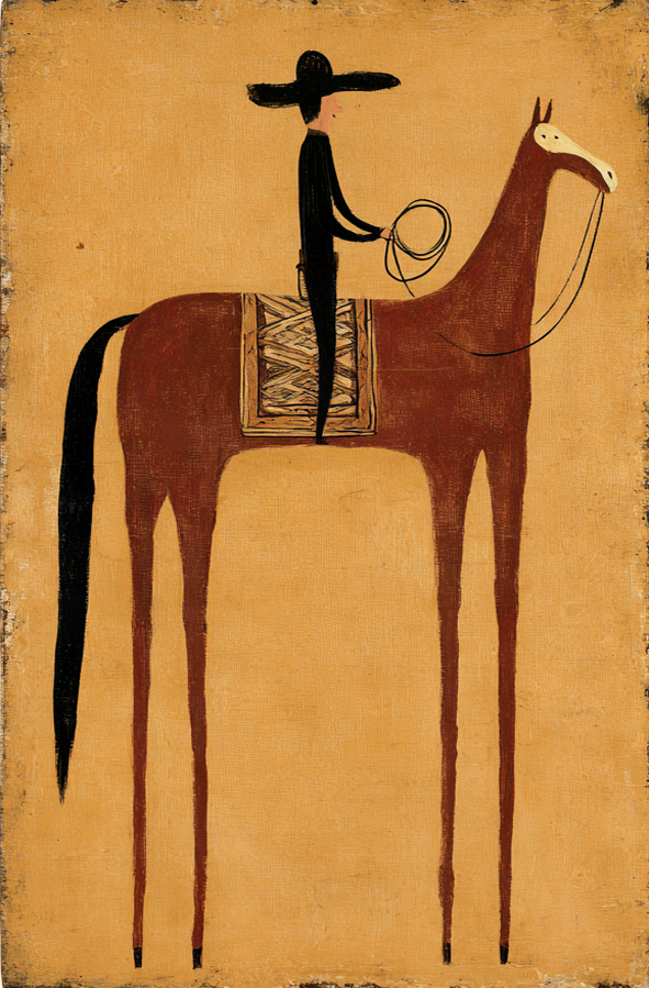 The Golden Mustang - Hand Painting