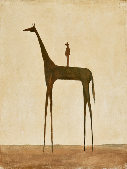 The Little Wanderer - Hand Painting