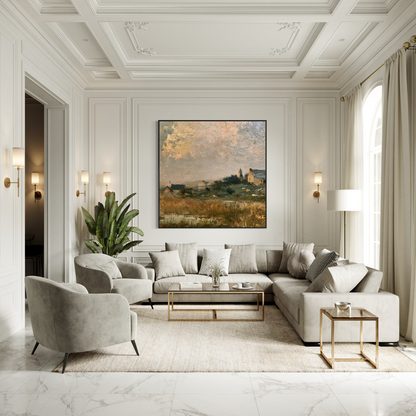Where Time Stands Still - Hand Painting
