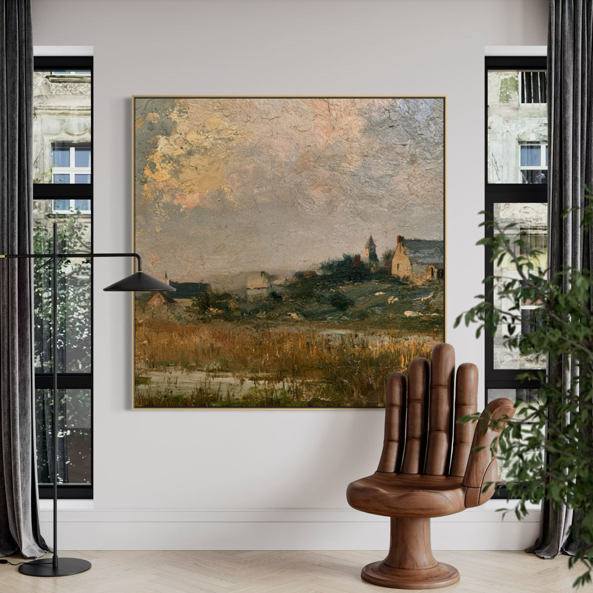 Where Time Stands Still - Hand Painting Vintage Collection