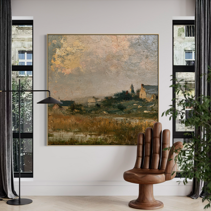 Where Time Stands Still - Hand Painting