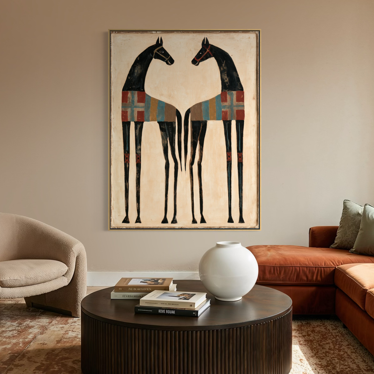 The Painted Pair - Hand Painting