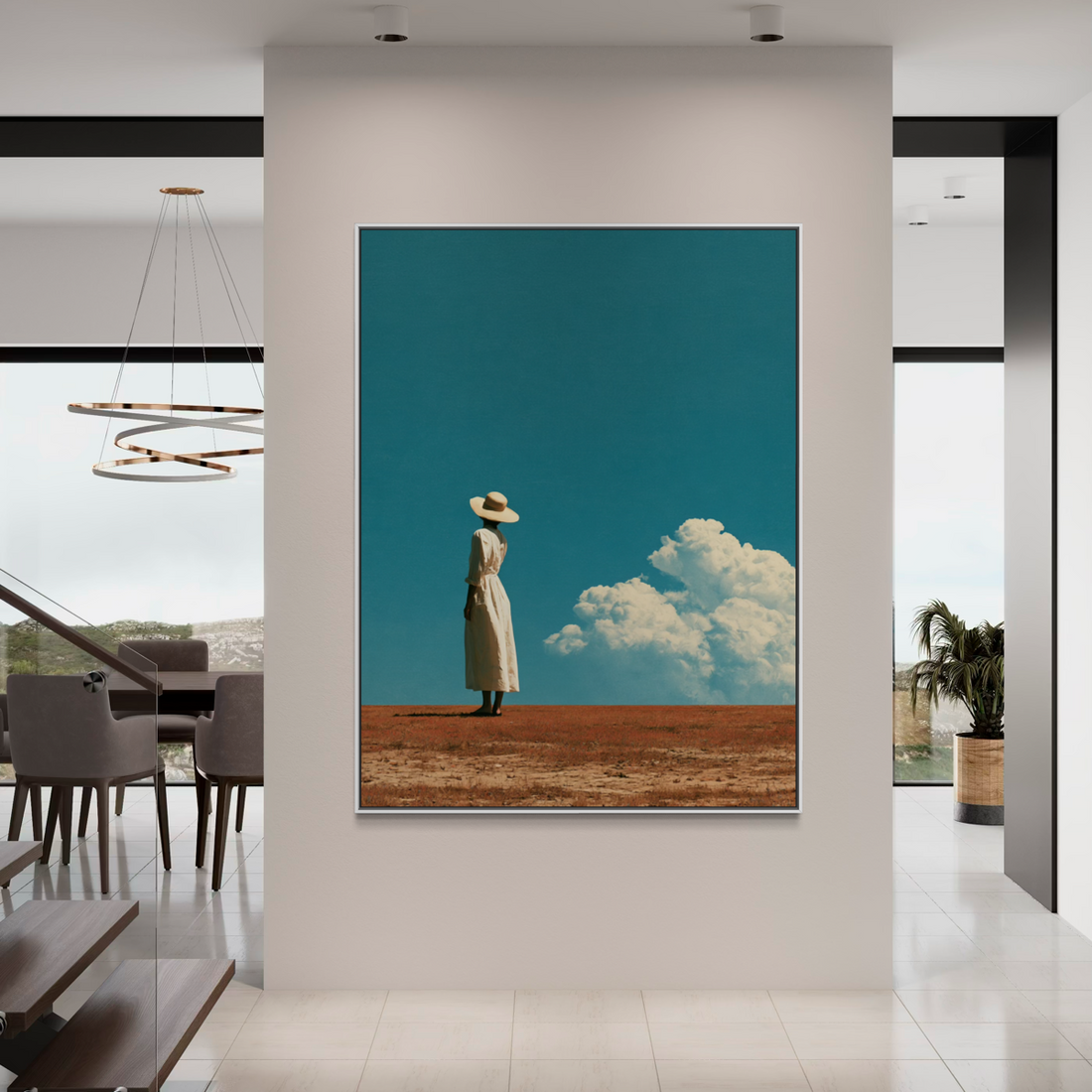 The American Horizon - Hand Painting