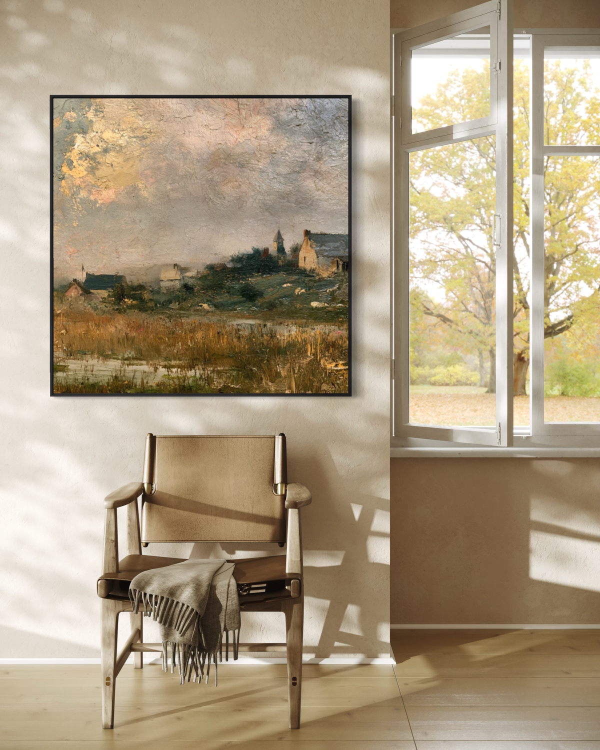 Where Time Stands Still - Hand Painting Vintage Collection