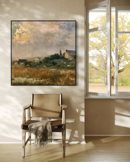 Where Time Stands Still - Hand Painting