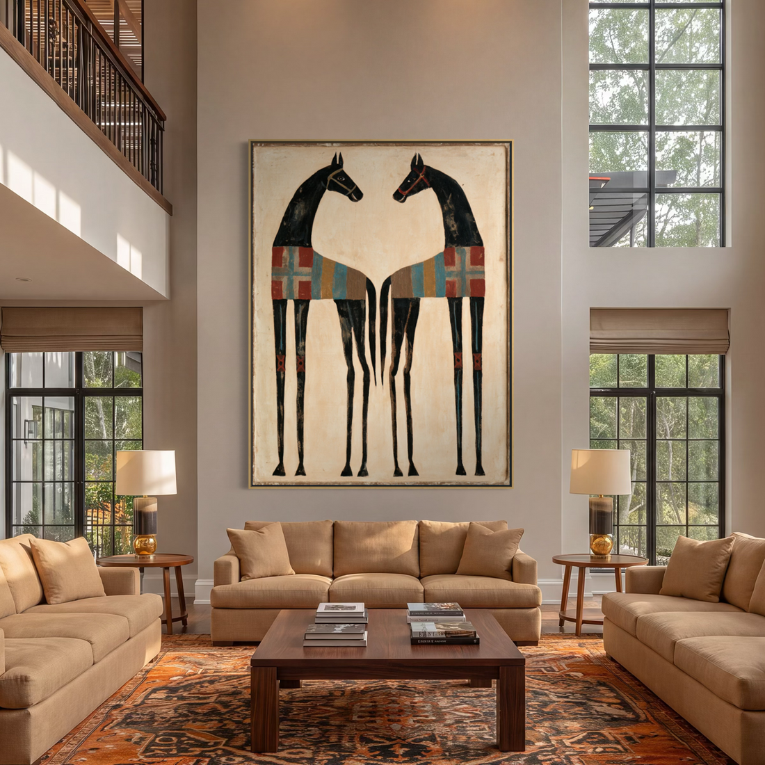 The Painted Pair - Hand Painting