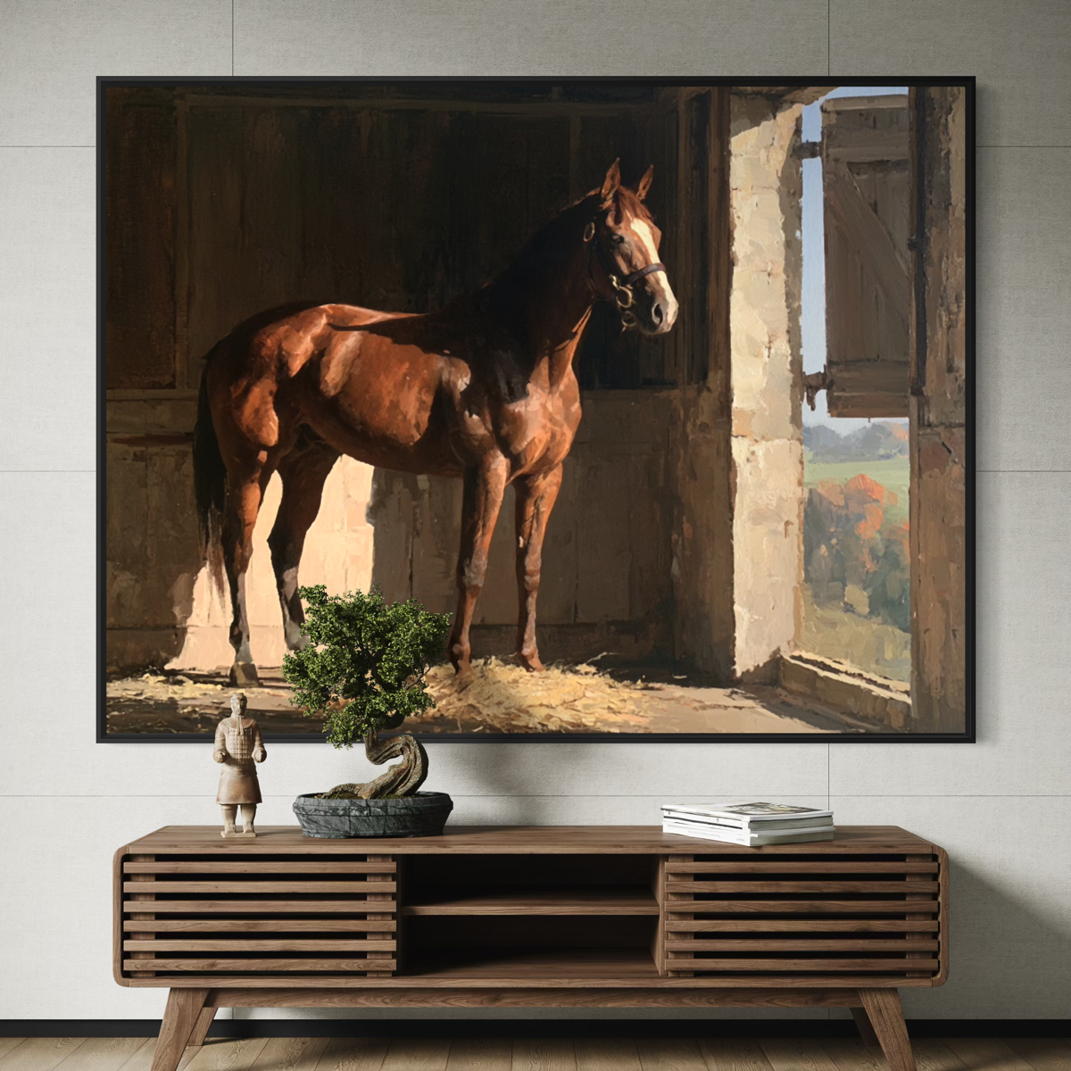 The Prairie Rider - Hand Painting