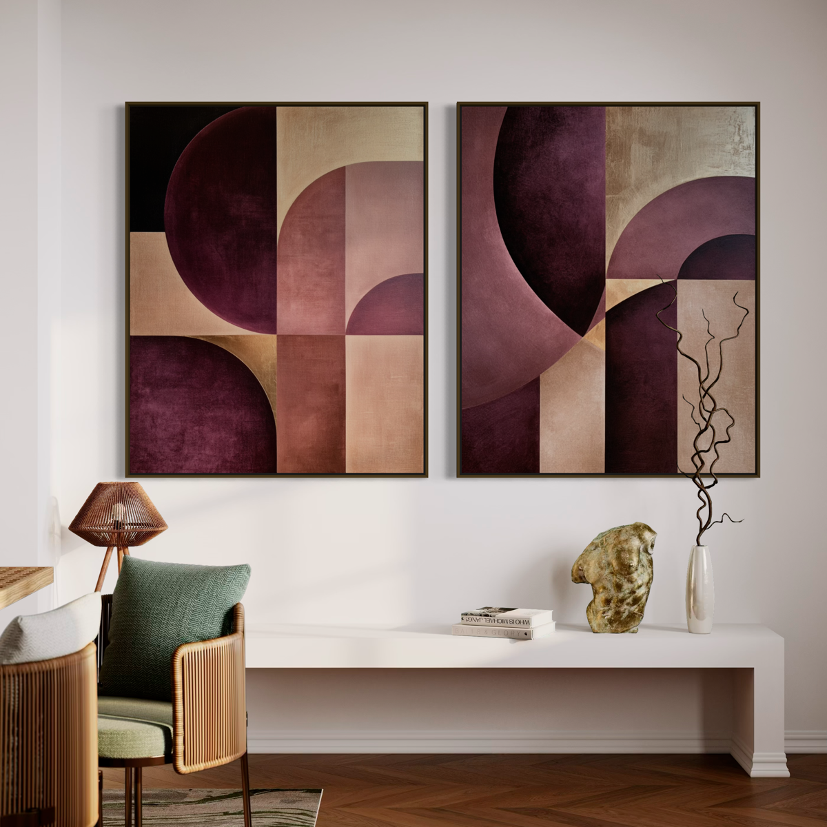 Burgundy Elegance 