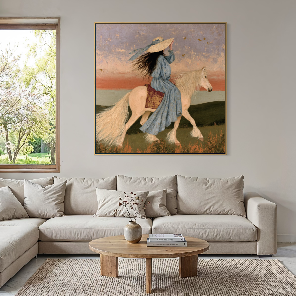 Somewhere Out West - Hand Painting 