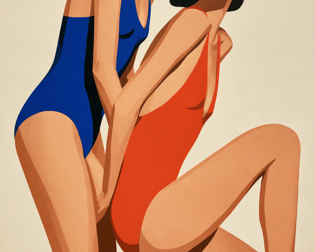 California Girls - Hand Painting