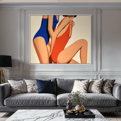 California Girls - Hand Painting