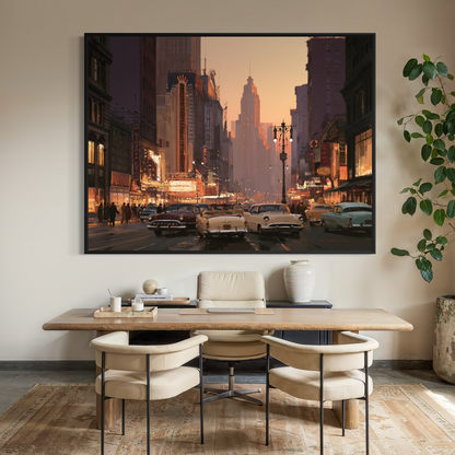 New York, New York - Hand Painting