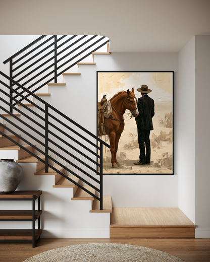 A Cowboy’s Best Friend - Hand Painting