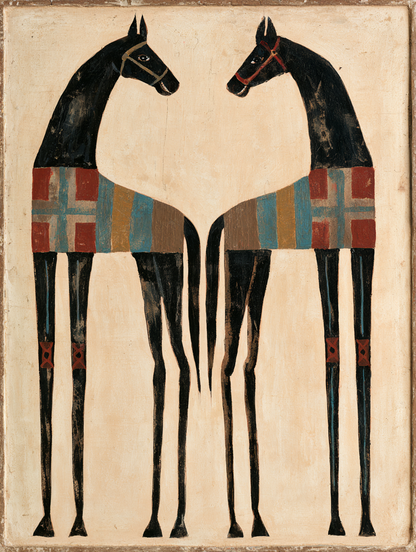 The Painted Pair - Hand Painting