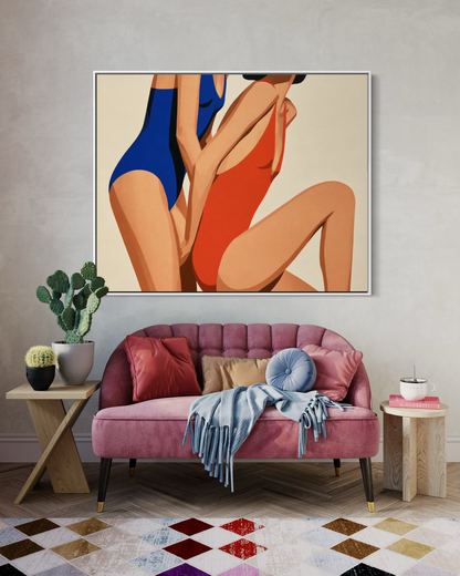 California Girls - Hand Painting
