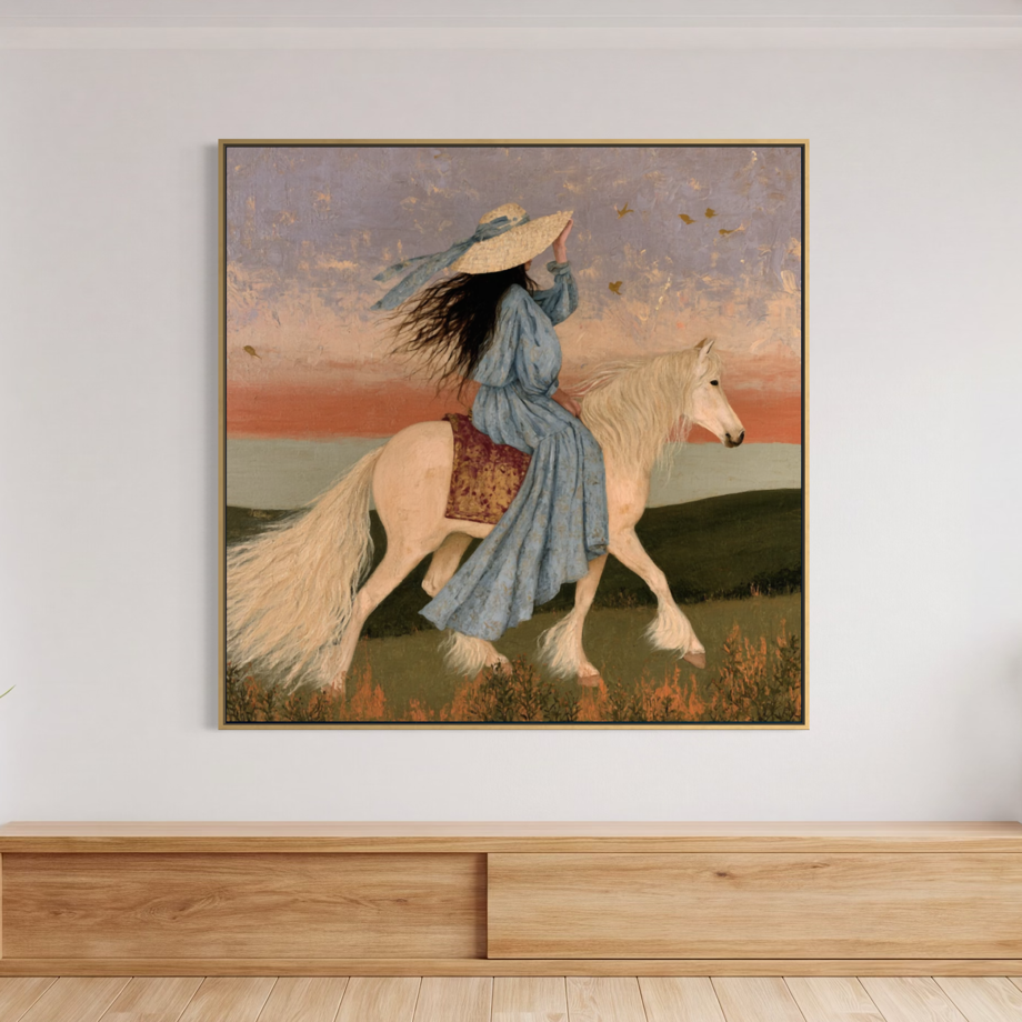 Somewhere Out West - Hand Painting 