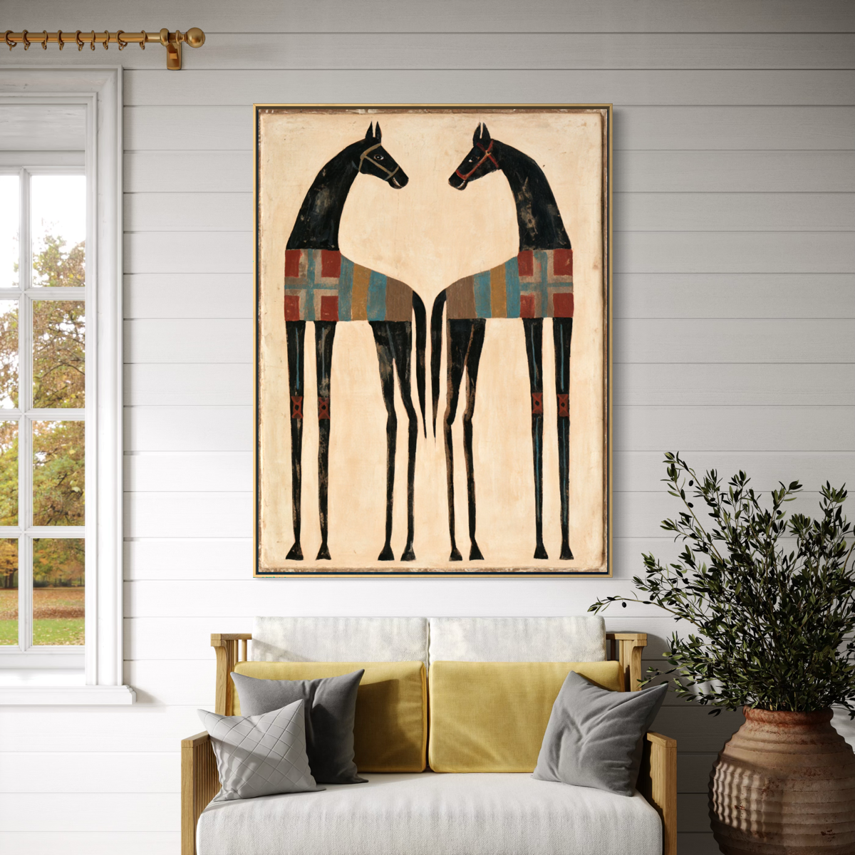 The Painted Pair - Hand Painting