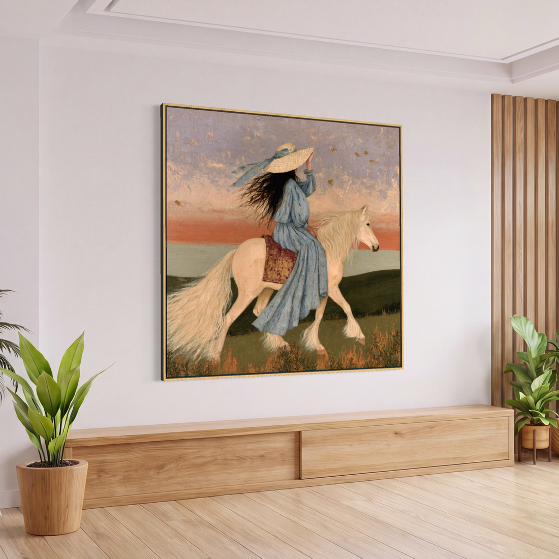 Somewhere Out West - Hand Painting