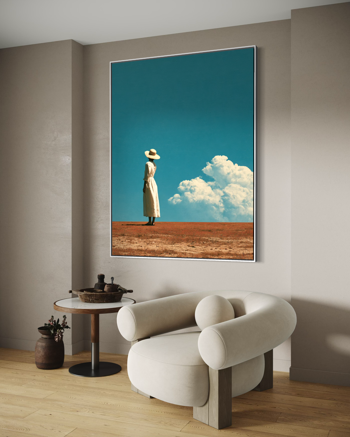 The American Horizon - Hand Painting 