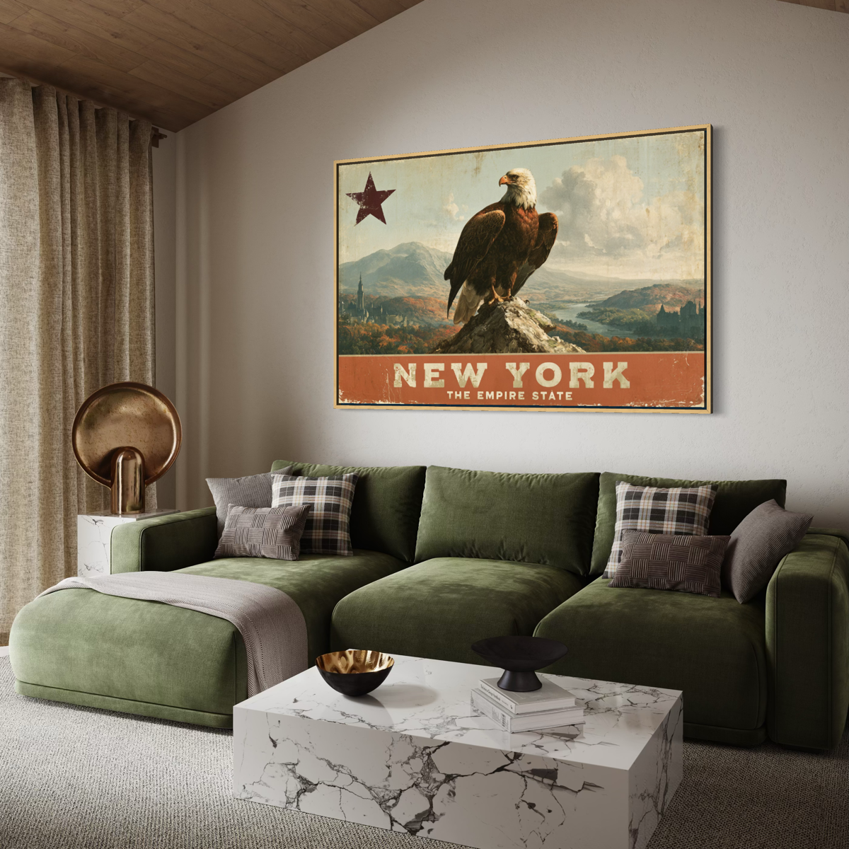 Land of the Free - Hand Painting